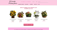 Desktop Screenshot of kingsflowersofrockford.com